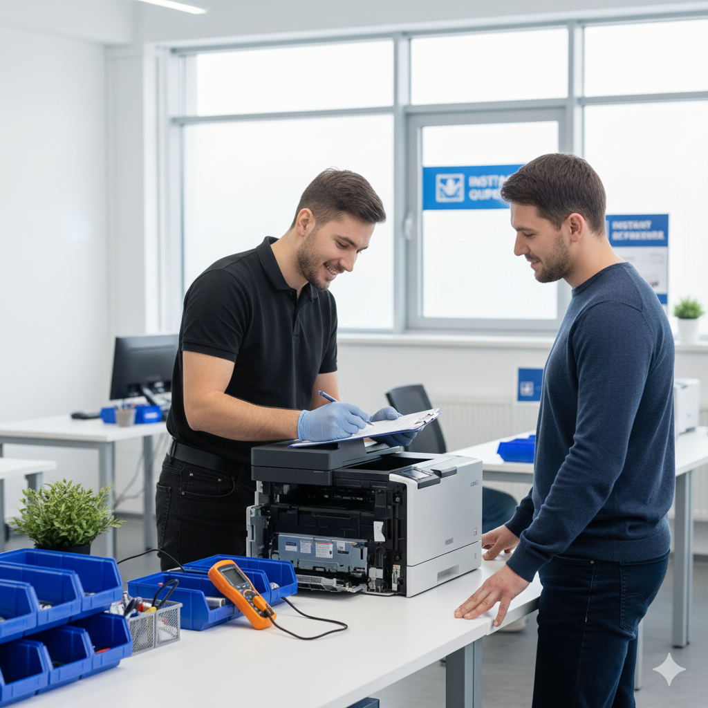 Manutenção com Garantia - Serviço certificado